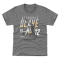 Chris Olave New Orleans One-Handed Catch WHT