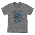 Khalil Mack Los Angeles C Helmet Font