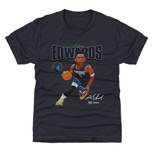 Anthony Edwards Minnesota Timberwolves Caricature WHT
