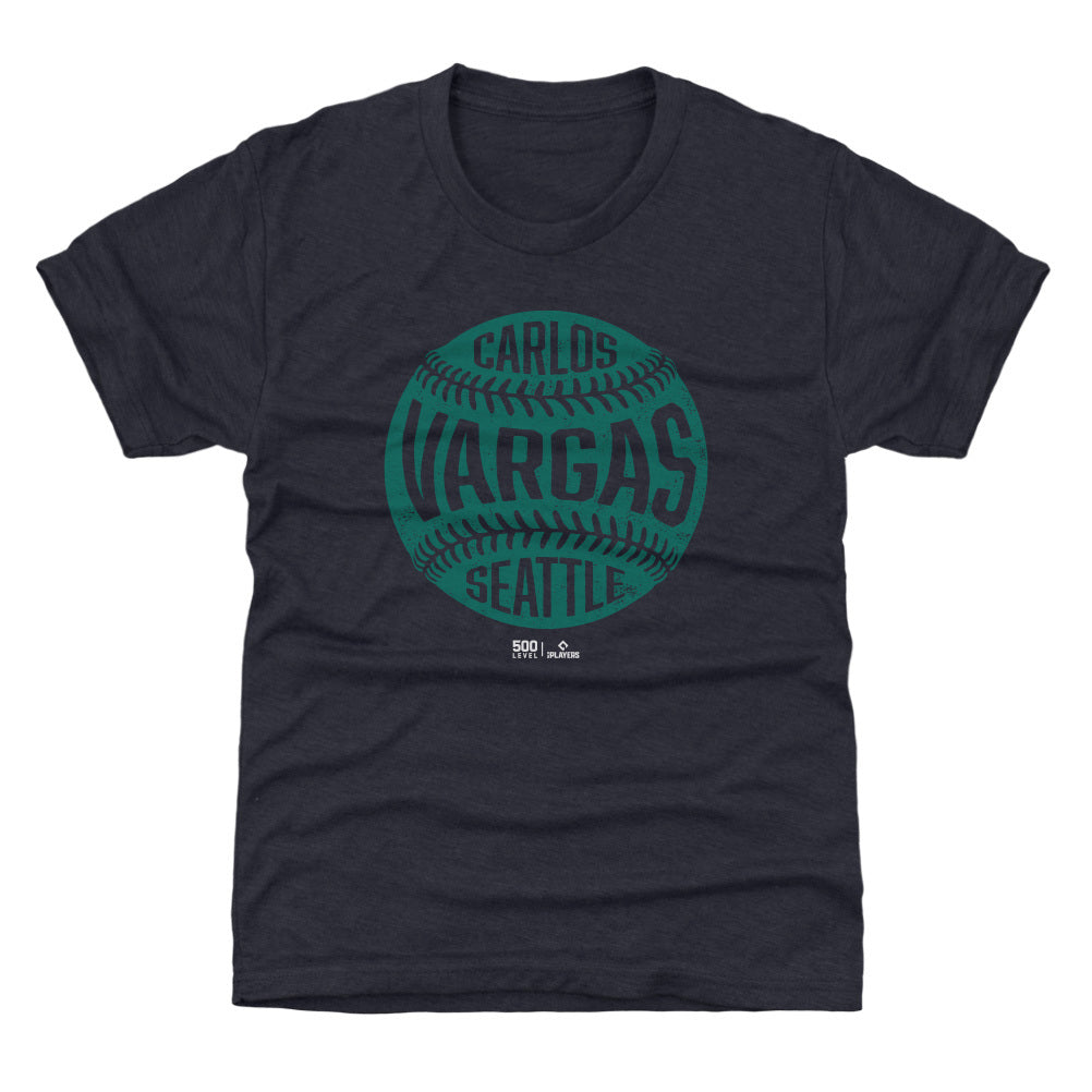 Carlos Vargas Seattle Vintage Baseball WHT