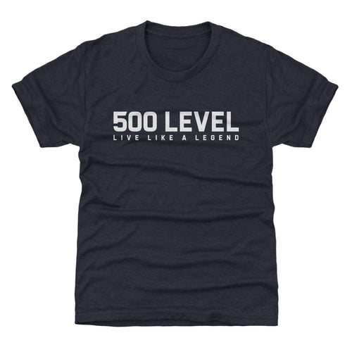500 LEVEL Wordmark WHT