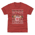 Travis Kelce Kansas City Ugly Sweater WHT