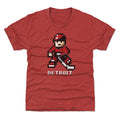 Detroit Hockey 8-bit WHT