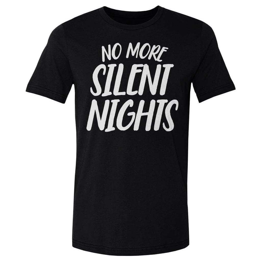 Christmas No More Silent Nights WHT