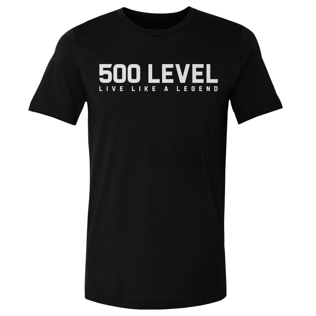 500 LEVEL Wordmark WHT