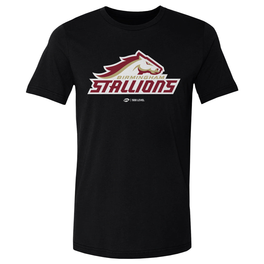Birmingham Stallions Primary Logo WHT