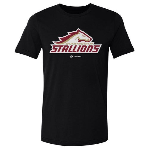 Birmingham Stallions Primary Logo WHT