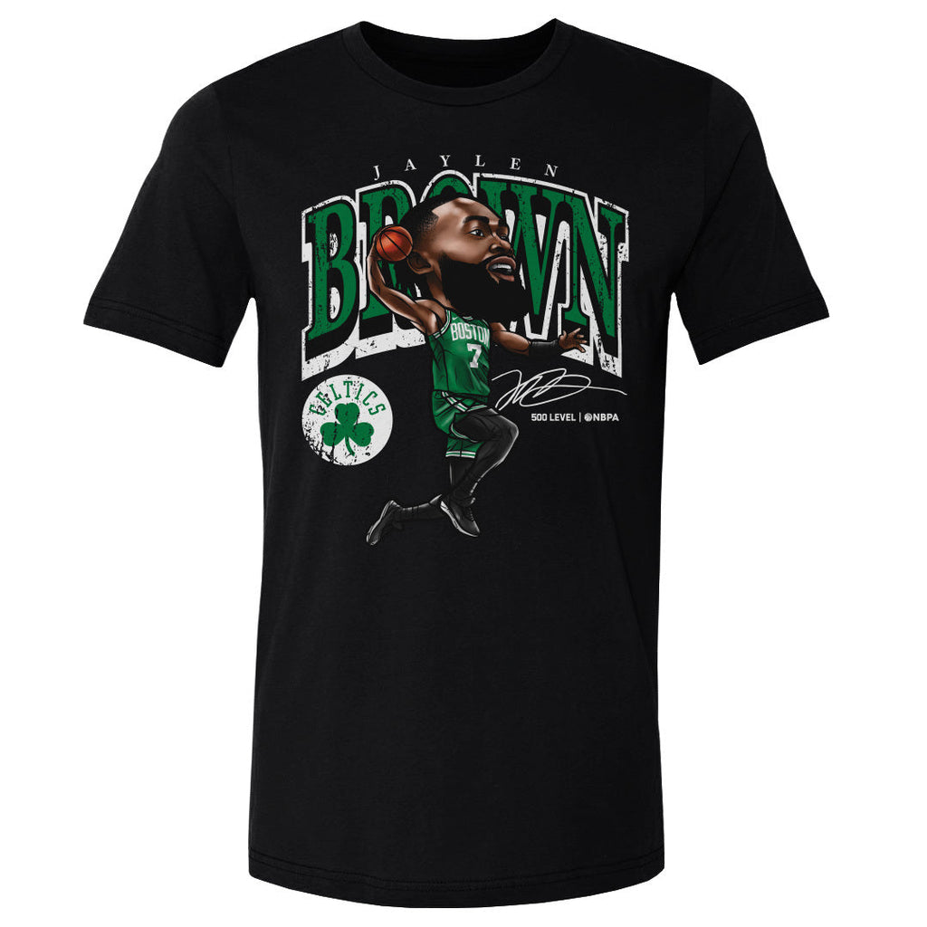 Jaylen Brown Boston Celtics Cartoon WHT