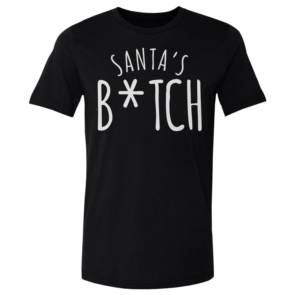 Christmas Santa's B-tch WHT