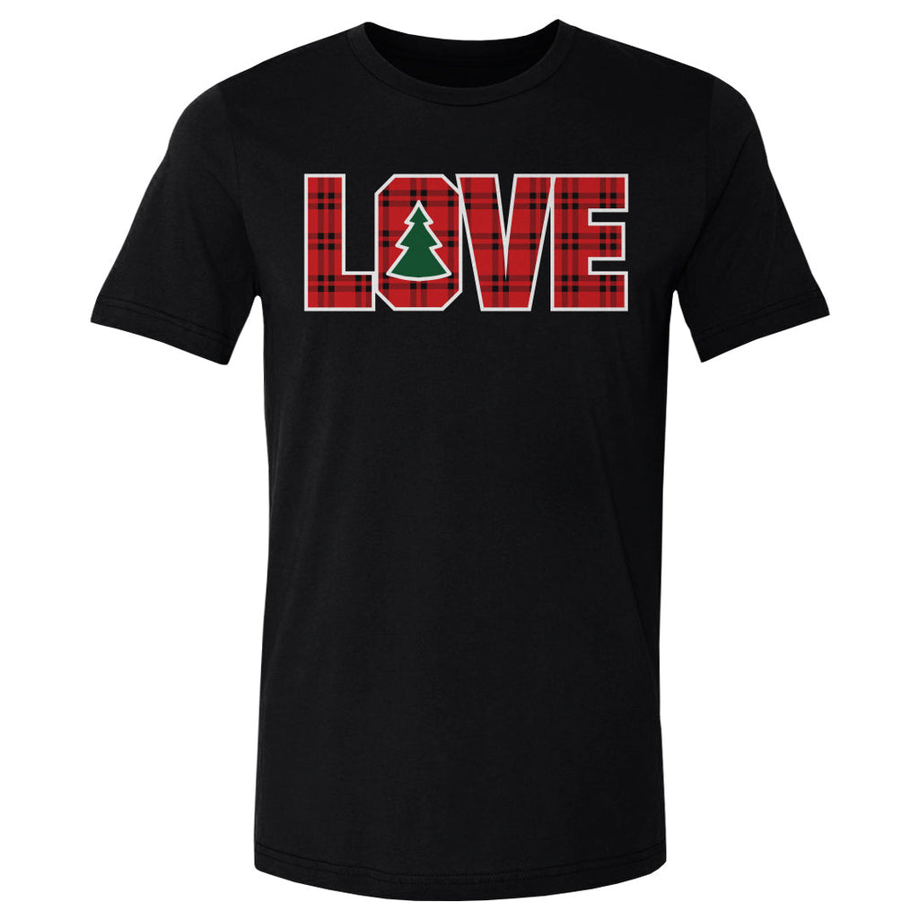 Christmas LOVE Christmas Plaid WHT