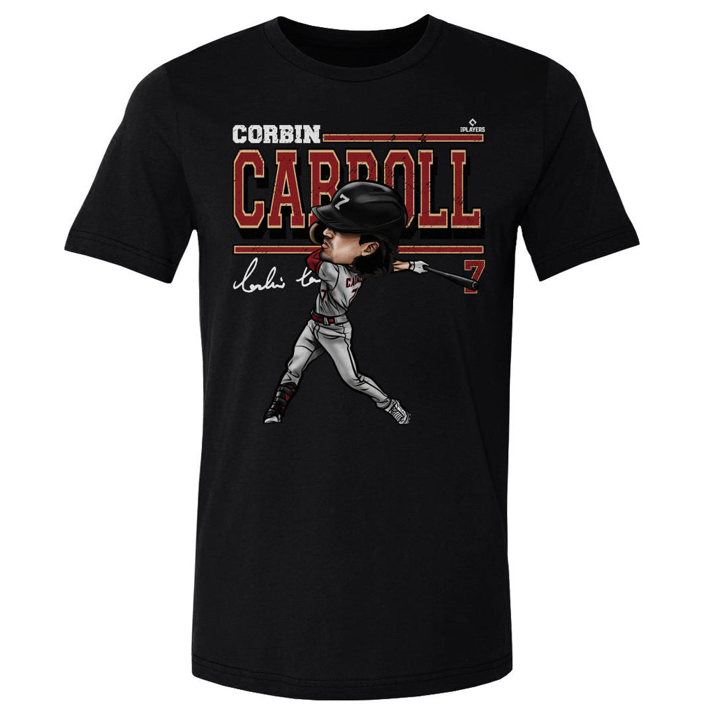 Corbin Carroll Arizona Cartoon WHT