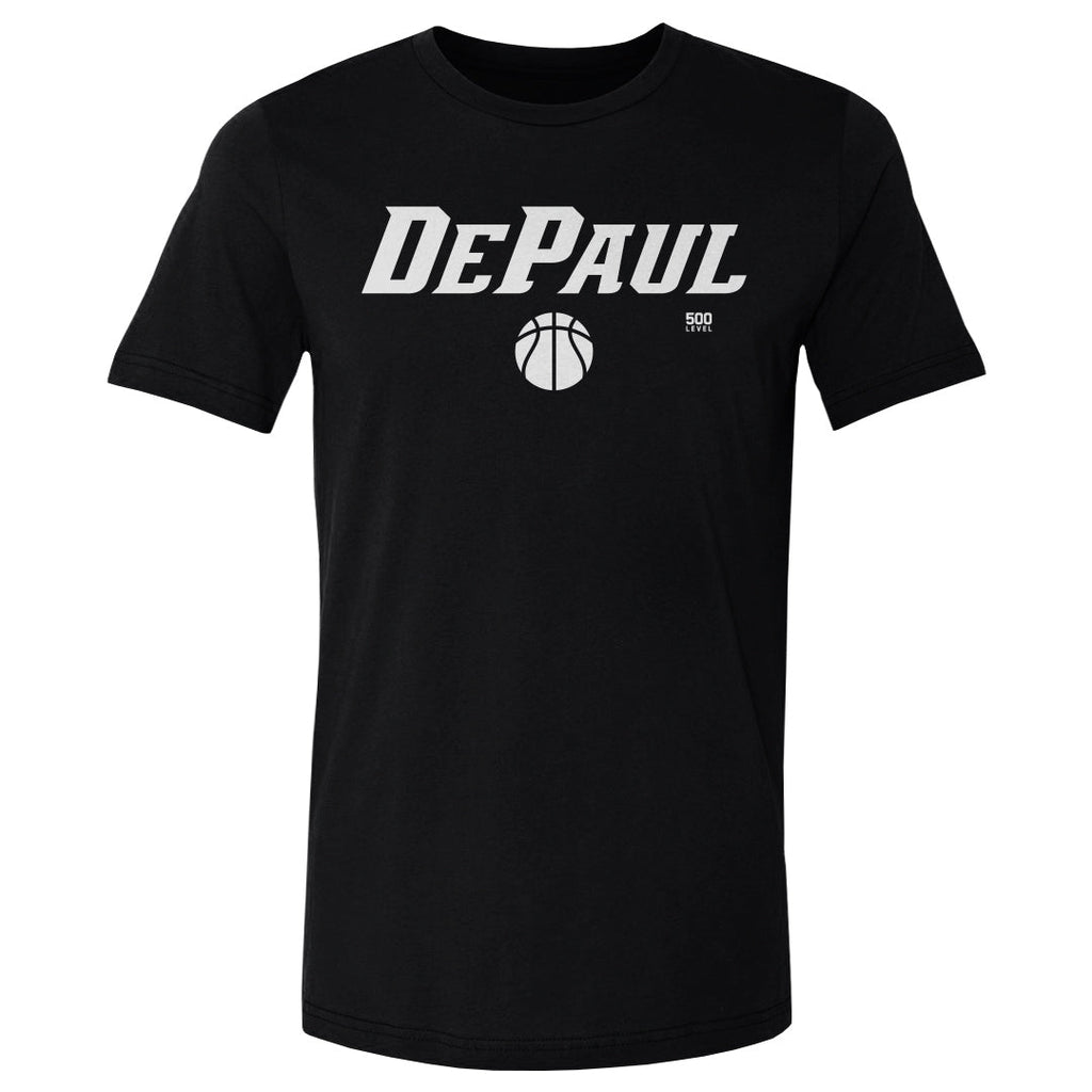 DePaul Blue Demons Basketball Minimalist WHT
