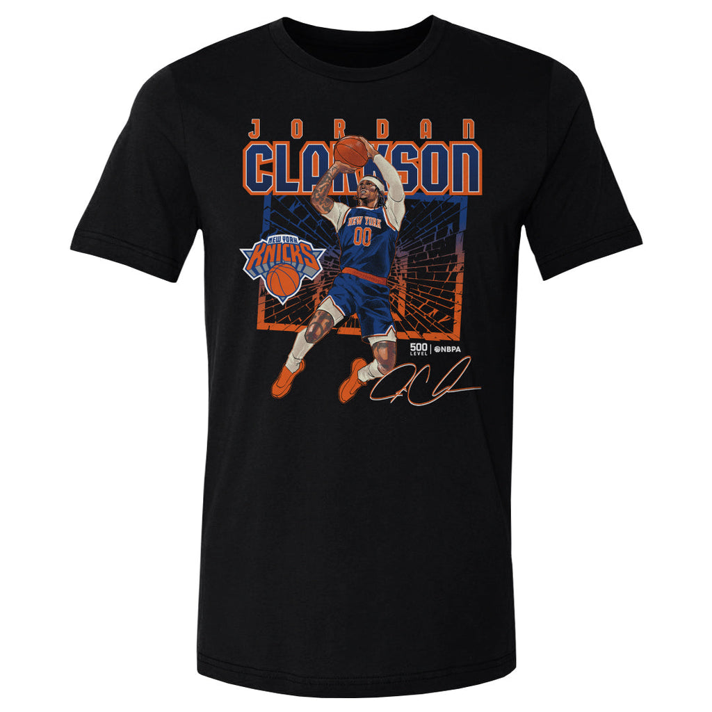 Jordan Clarkson New York Knicks Shattered WHT