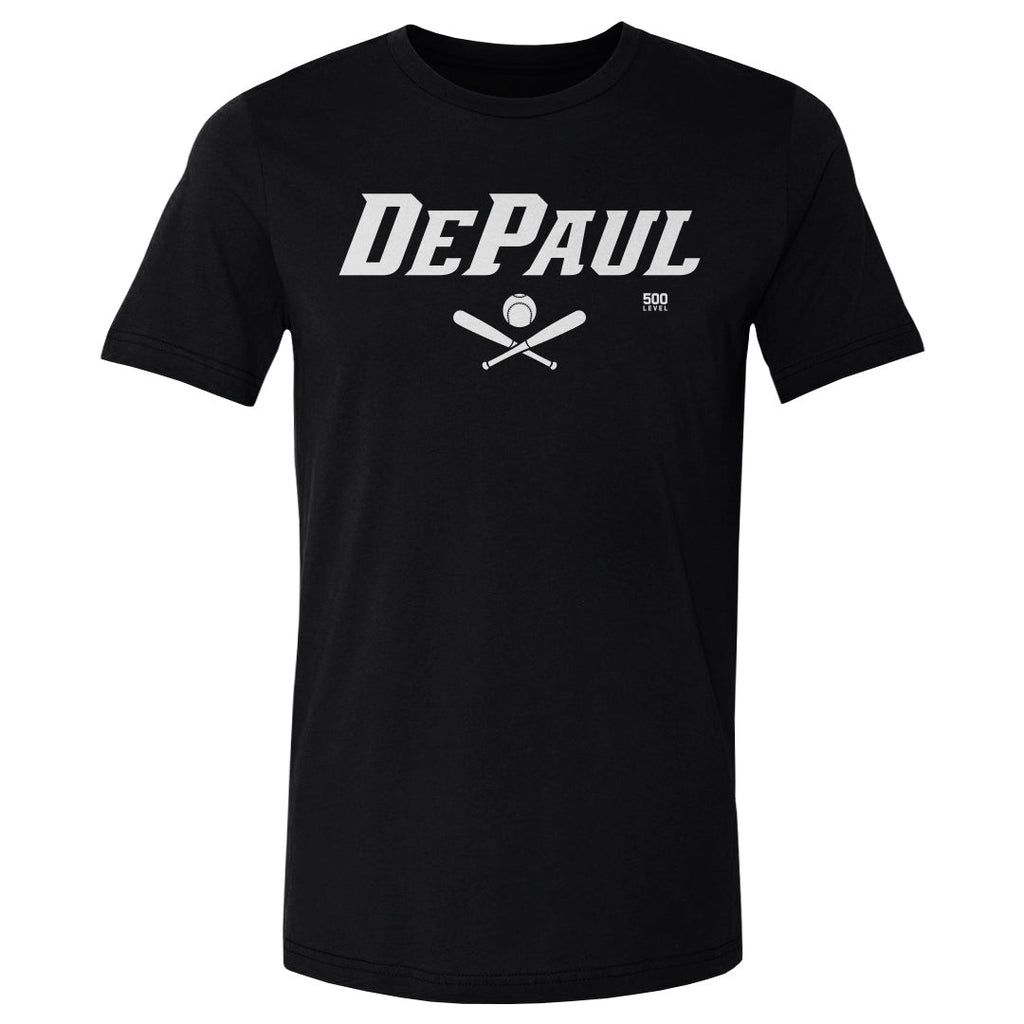 DePaul Blue Demons Softball Minimalist WHT
