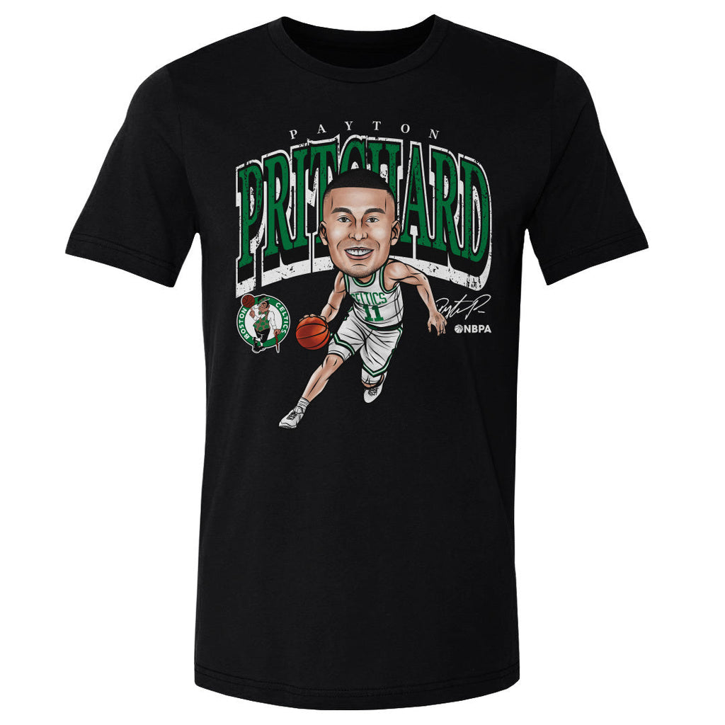 Payton Pritchard Boston Celtics Cartoon WHT