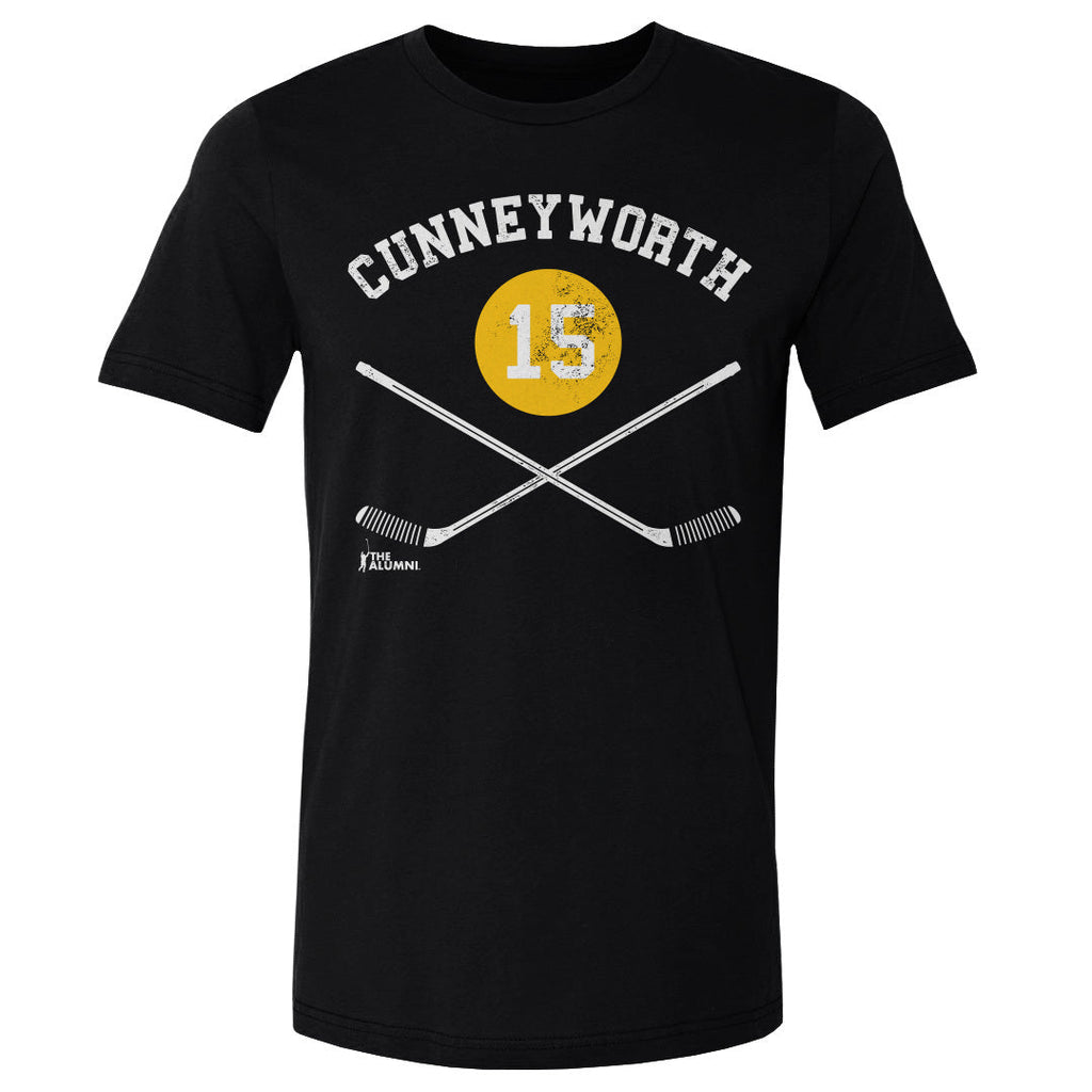 Randy Cunneyworth Pittsburgh 15 Sticks WHT