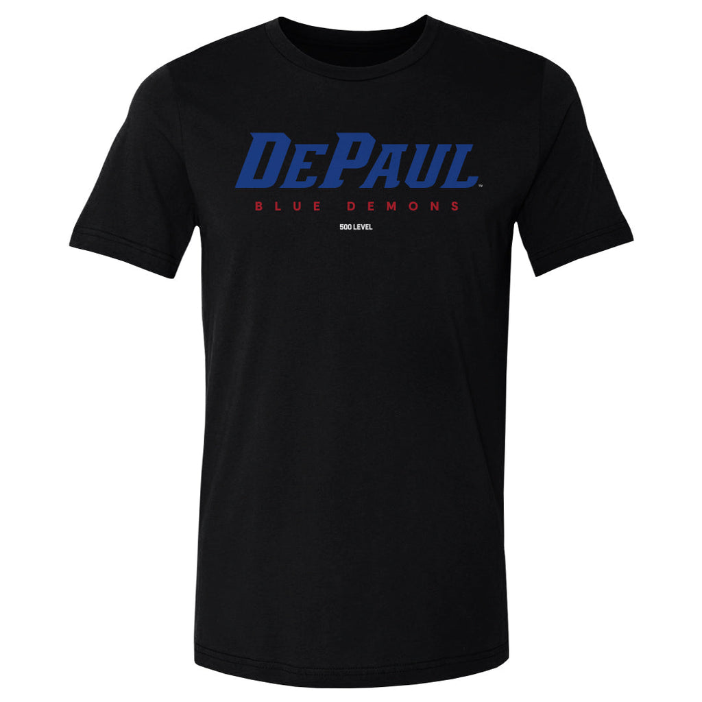 DePaul Blue Demons Wordmark Blue Demons WHT