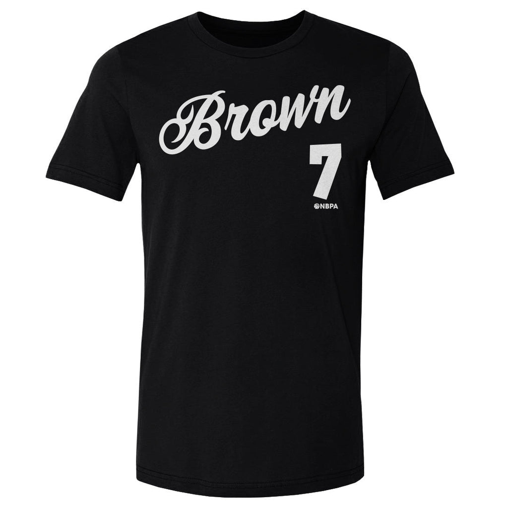 Jaylen Brown Boston Script WHT