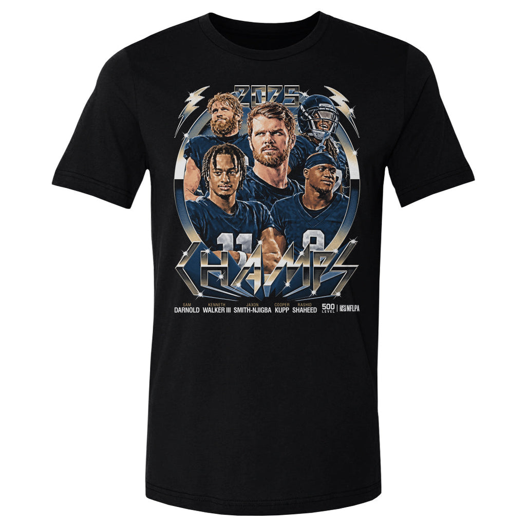 Seattle Football 2025 Champs Vintage WHT