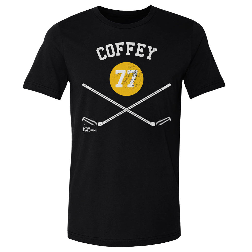Paul Coffey Pittsburgh 77 Sticks WHT