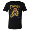 Steph Curry Golden State Warriors Caricature WHT