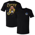 Steph Curry Golden State Warriors Caricature F&B WHT