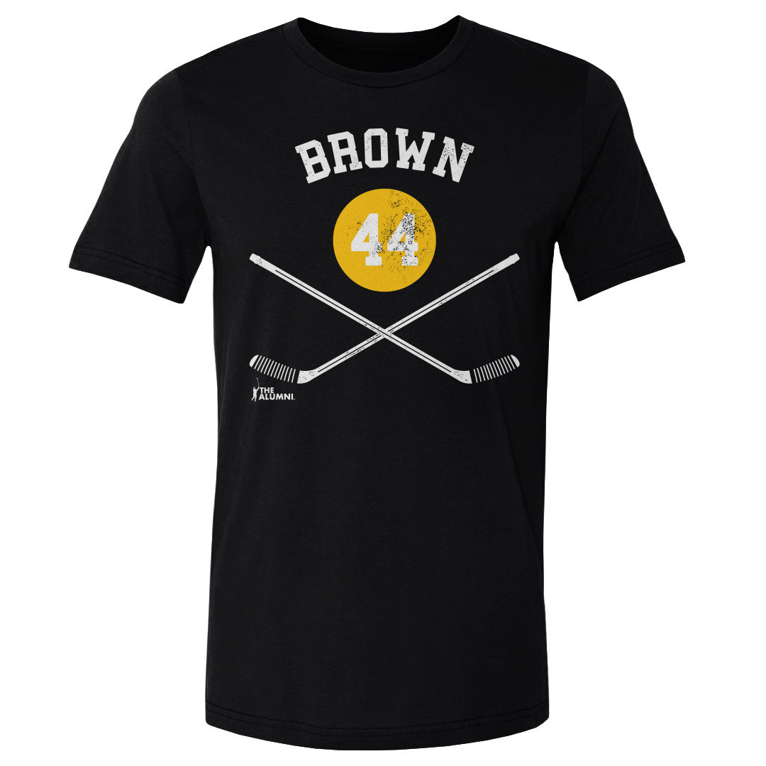 Rob Brown Pittsburgh 44 Sticks WHT
