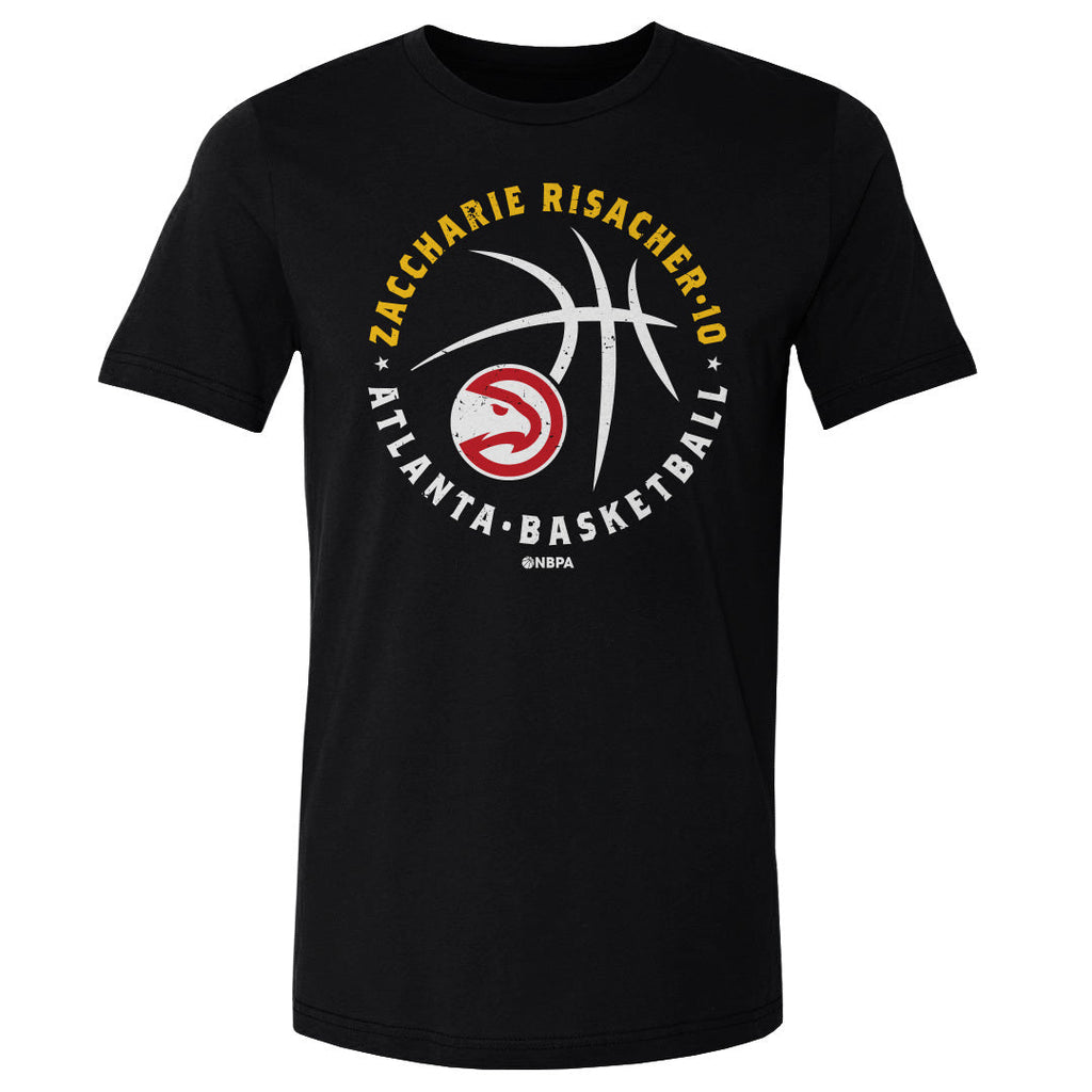 Zaccharie Risacher Atlanta Hawks Player Ball WHT