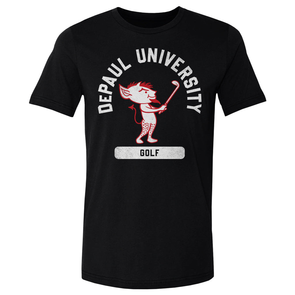 DePaul Blue Demons Mascot Golf WHT