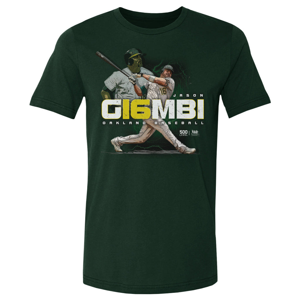 Jason Giambi Oakland Player Number WHT
