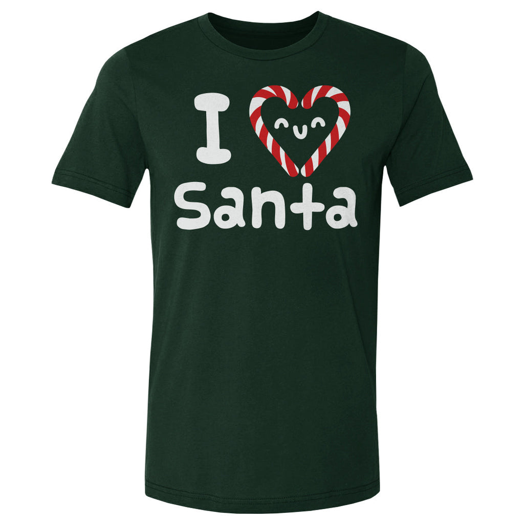 Christmas I Love Santa WHT