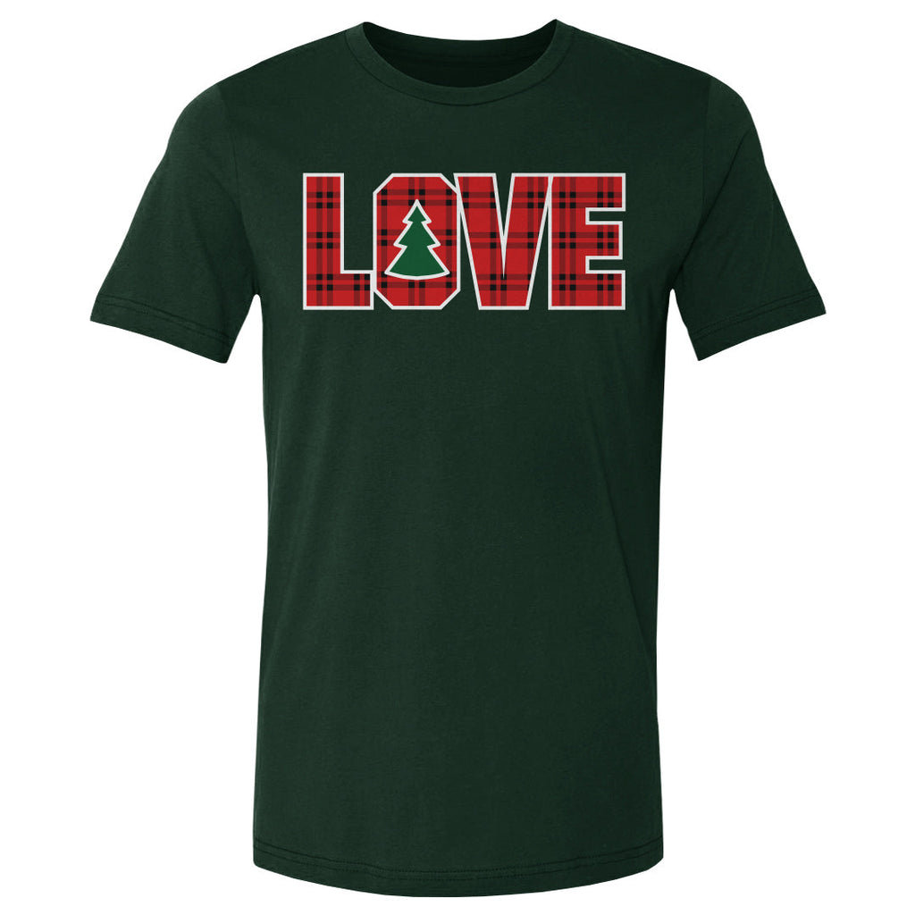 Christmas LOVE Christmas Plaid WHT