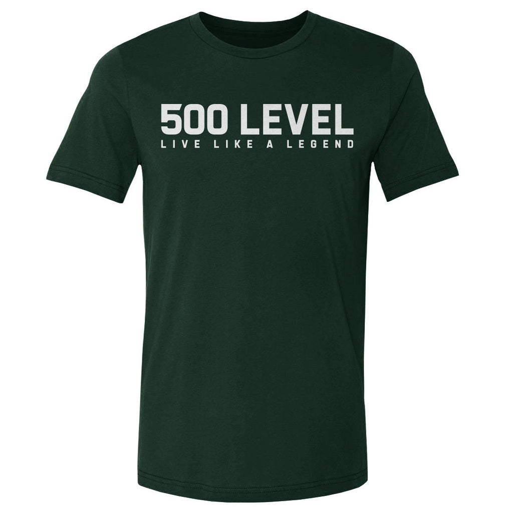 500 LEVEL Wordmark WHT