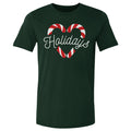 Christmas Candy Cane Heart WHT