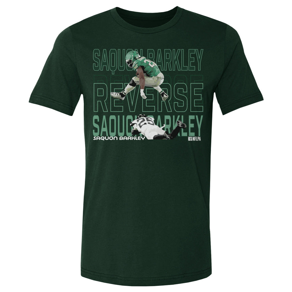 Saquon Barkley Philadelphia Hurdle WHT