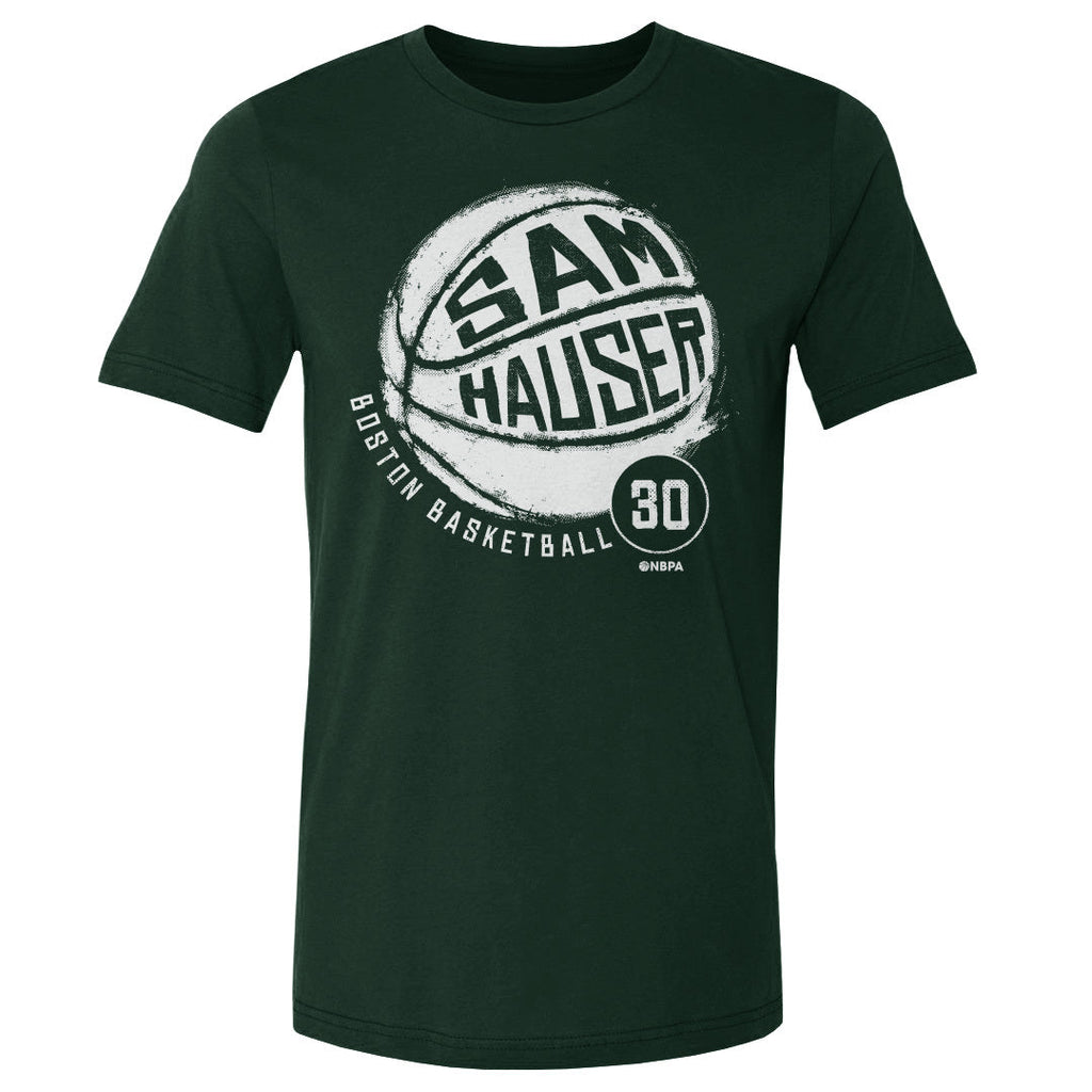 Sam Hauser Boston Basketball WHT