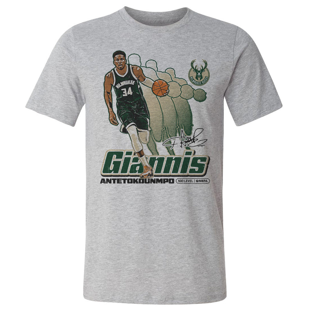 Giannis Antetokounmpo Milwaukee Bucks Retro