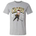 Sidney Crosby Pittsburgh Cartoon Santa Hat WHT