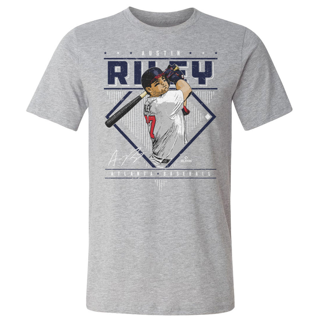 Austin Riley Atlanta Diamond Name WHT