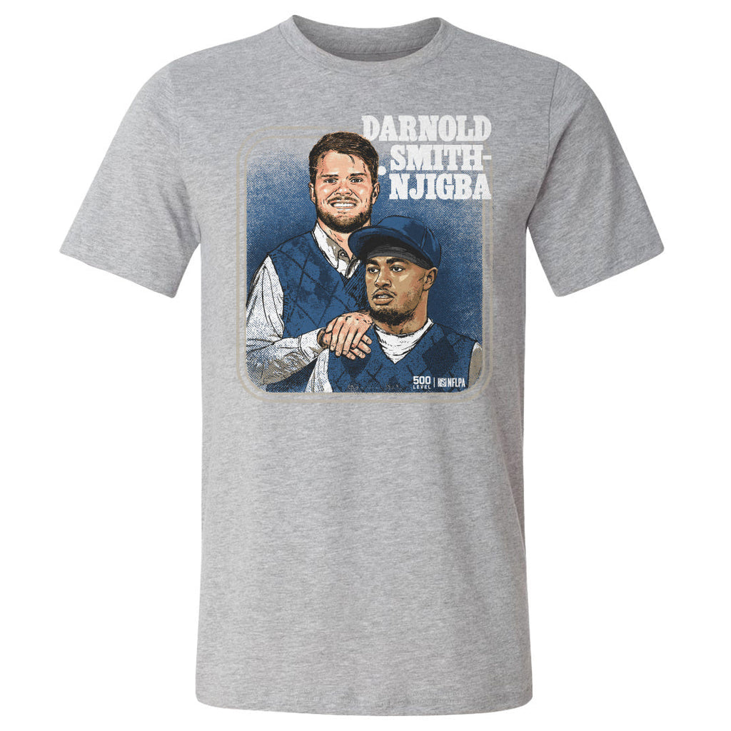 Sam Darnold & Jaxon Smith-Njigba Seattle Step Brothers WHT