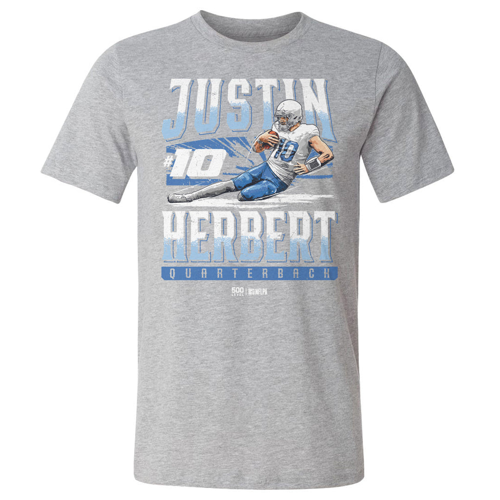 Justin Herbert Los Angeles C Slide WHT
