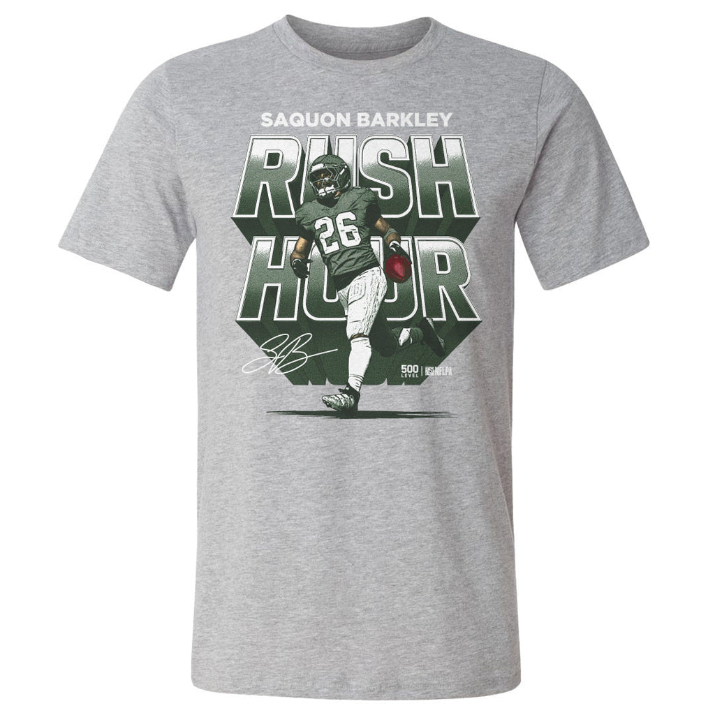 Saquon Barkley Philadelphia Rush Hour WHT