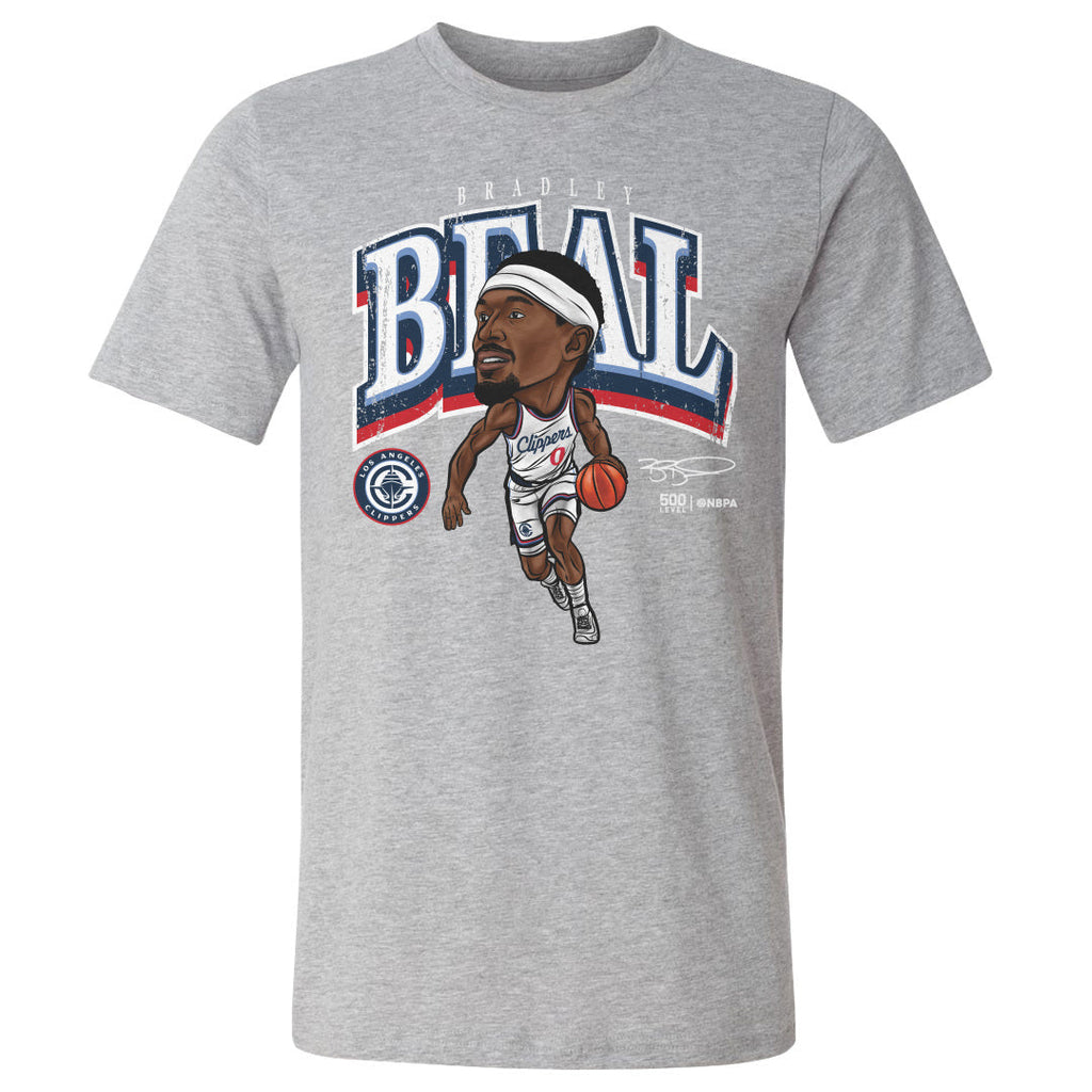 Bradley Beal Los Angeles Clippers Cartoon WHT