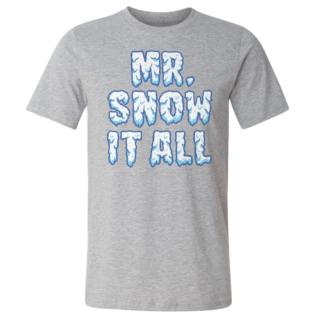 Christmas Mr. Snow It All WHT