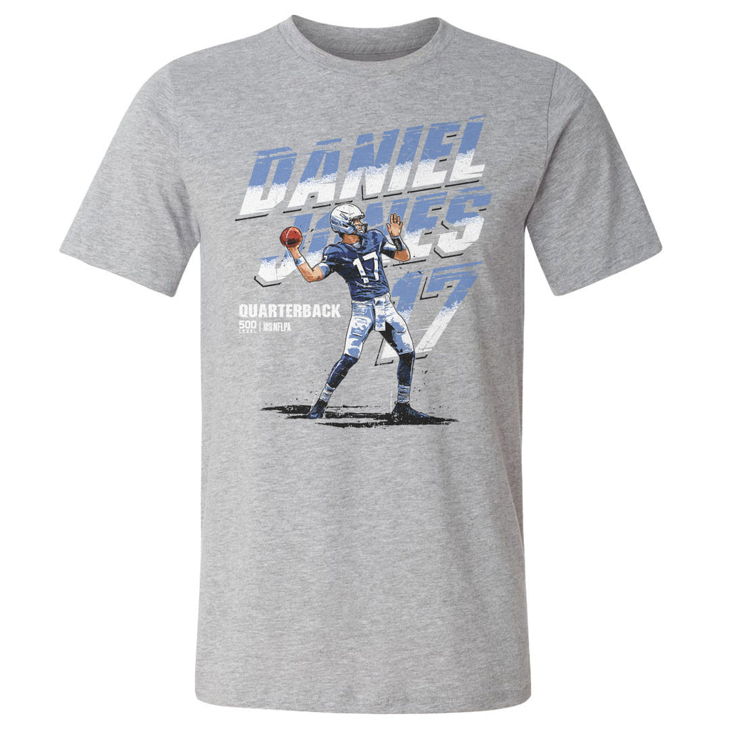 Daniel Jones Indianapolis Name Number WHT