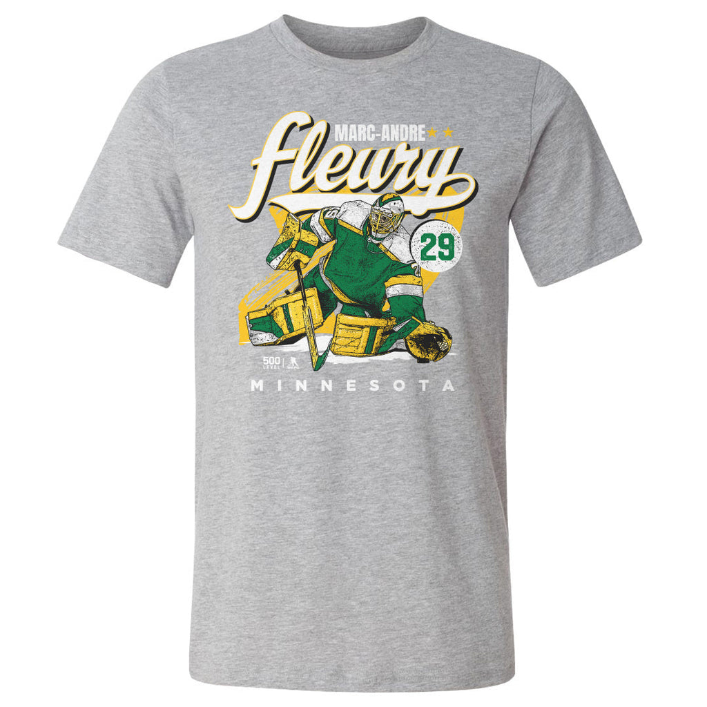Marc-Andre Fleury Minnesota Retro WHT