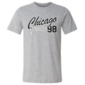 Connor Bedard Chicago Script 98 WHT