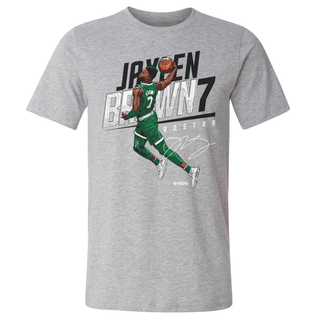 Jaylen Brown Slant K WHT