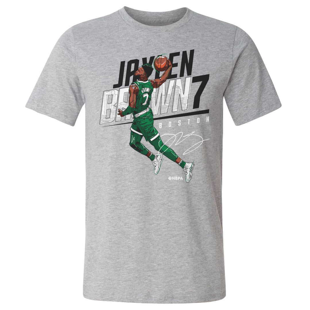 Jaylen Brown Slant K WHT