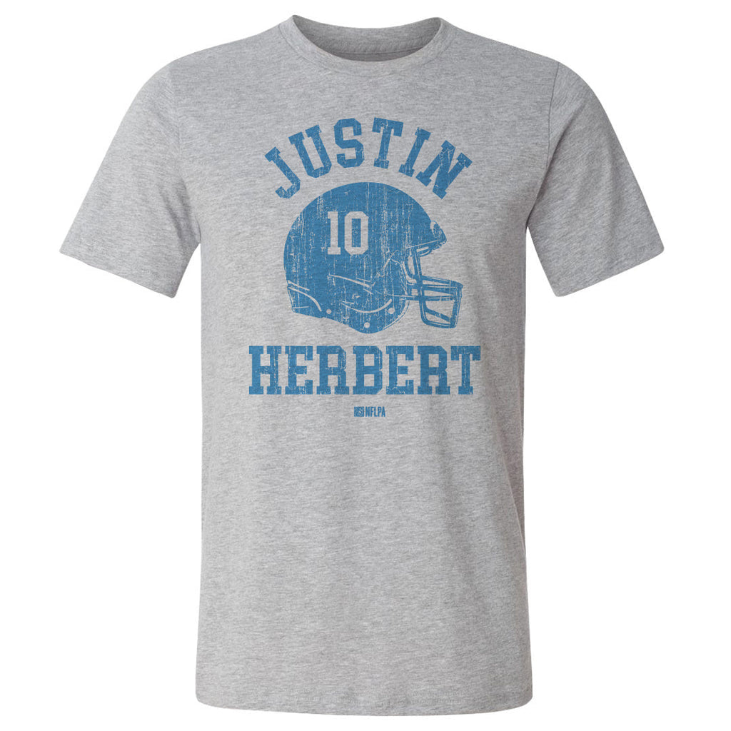 Justin Herbert Los Angeles C Helmet Font